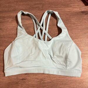 Light Blue Lululemon Sports Bra